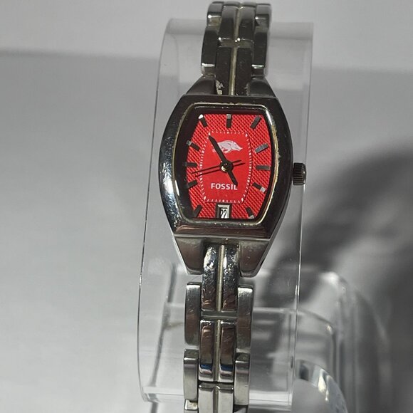 Arkansas Razorbacks NCAA Stainless-Steel Bracelet Watch by Fossil NEW main image 4
